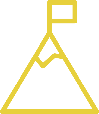 Icono cumbre montaña